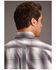 Image #2 - Stetson Men's Plaid Print Long Sleeve Button Down Western Shirt, Grey, hi-res