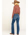 Shyanne Women's Light Wash Tidal Riding Jeans, Blue, hi-res