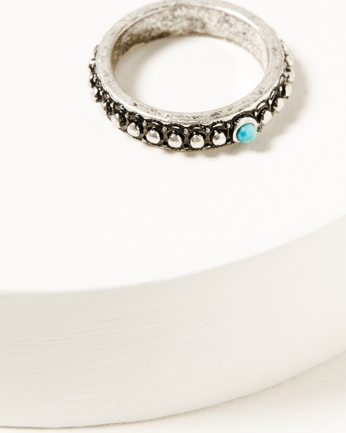 Image #6 - Idyllwind Women's Mallory Outlaw Ring Set - 5 Piece, Silver, hi-res