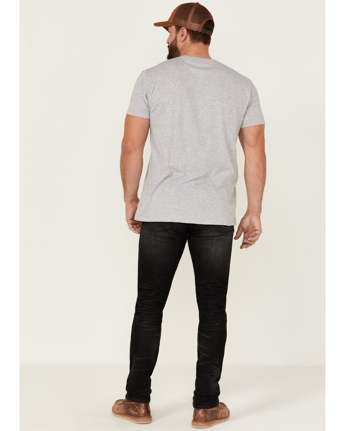 Image #3 - Wrangler X Fender Men's Larston Acoustic Legends Tapered Slim Fit Jeans, Black, hi-res