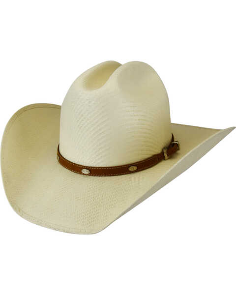 Image #1 - Bailey Farson 7X Straw Cowboy Hat, Ivory, hi-res