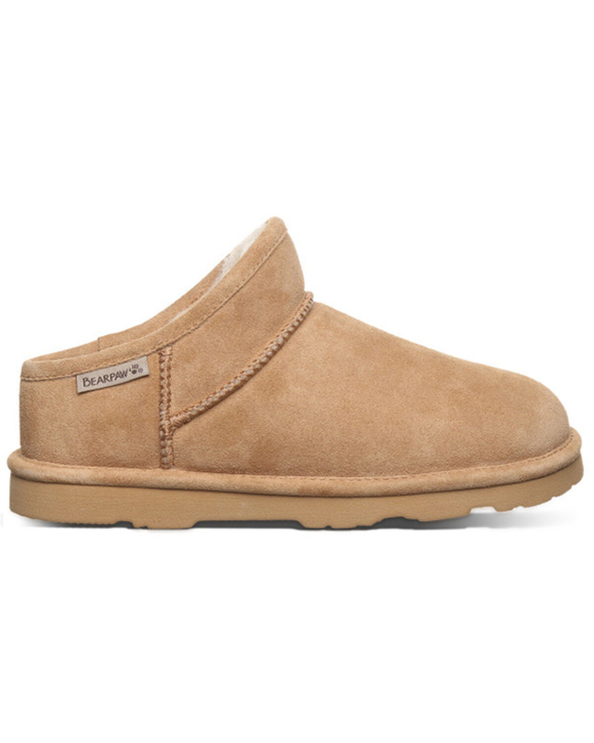 Image #2 - Bearpaw Women's Kamala Slippers, Tan, hi-res