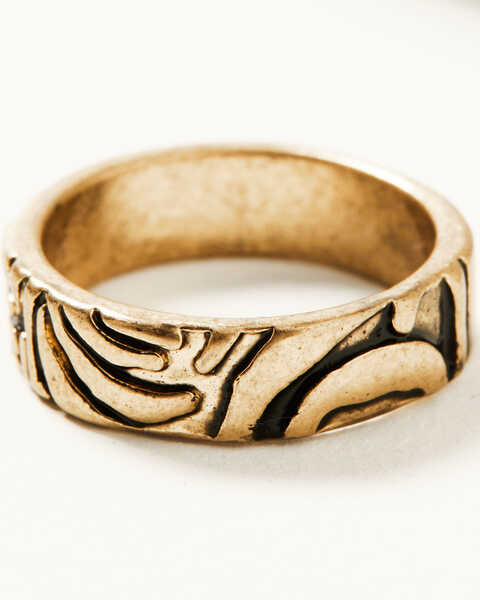Image #4 - Shyanne Women's Golden Hour 5-Piece Mixed Ring Set, Gold, hi-res