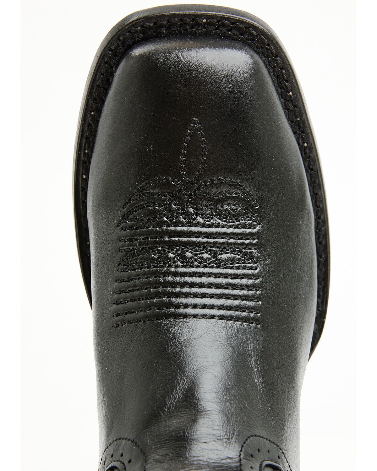 Image #6 - Phantom Rider Men's 11" Arcana Western Boots - Square Toe, Black, hi-res