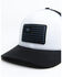 Image #2 - Okie Men's Billy Rubber Flag Logo Patch Mesh-Back Ball Cap - White & Black , White, hi-res