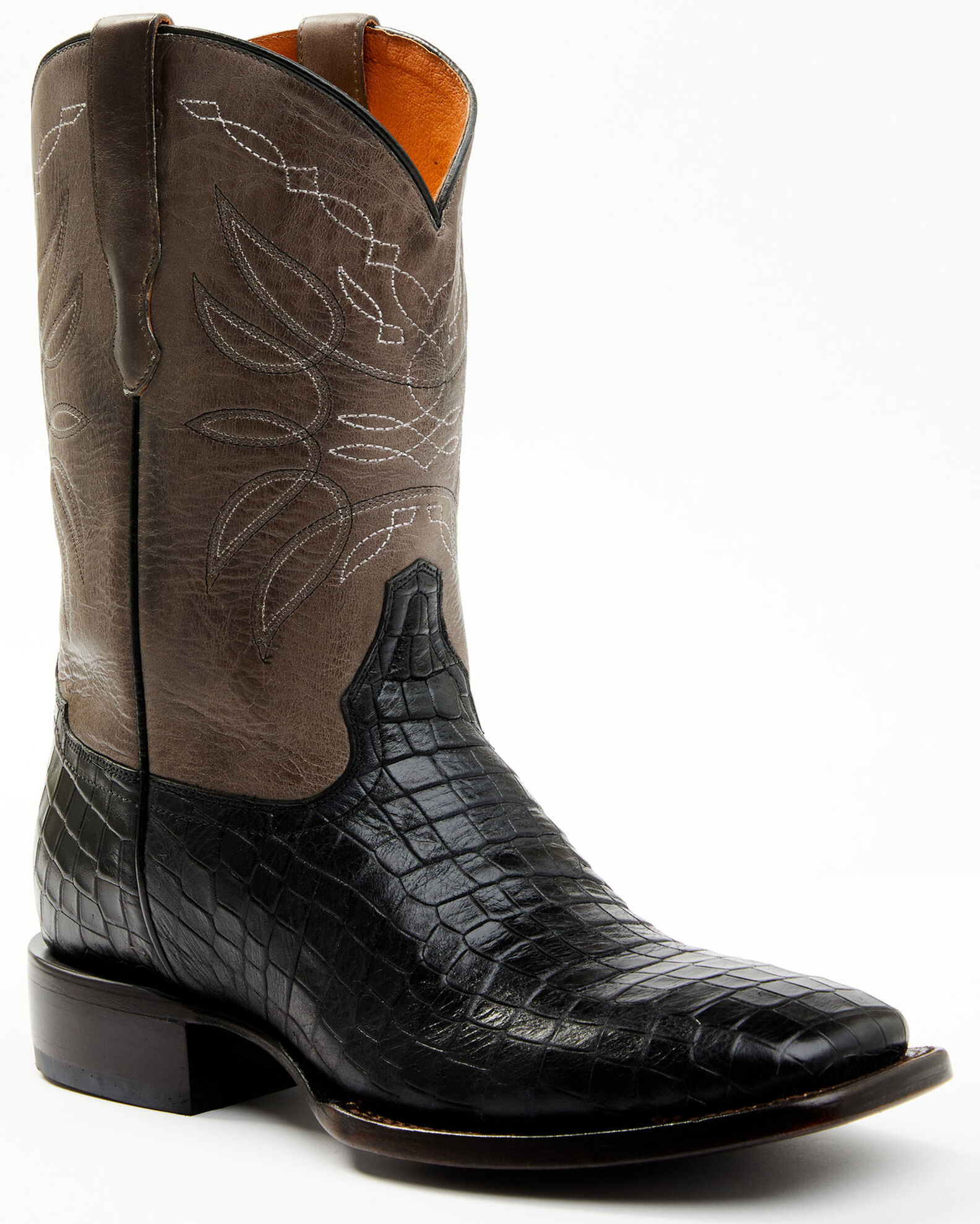 Alligator print cowboy boots hot sale
