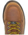 Image #4 - Wolverine Men's Brown Hellcat Lace-Up Work Boots - Composite Toe, Brown, hi-res