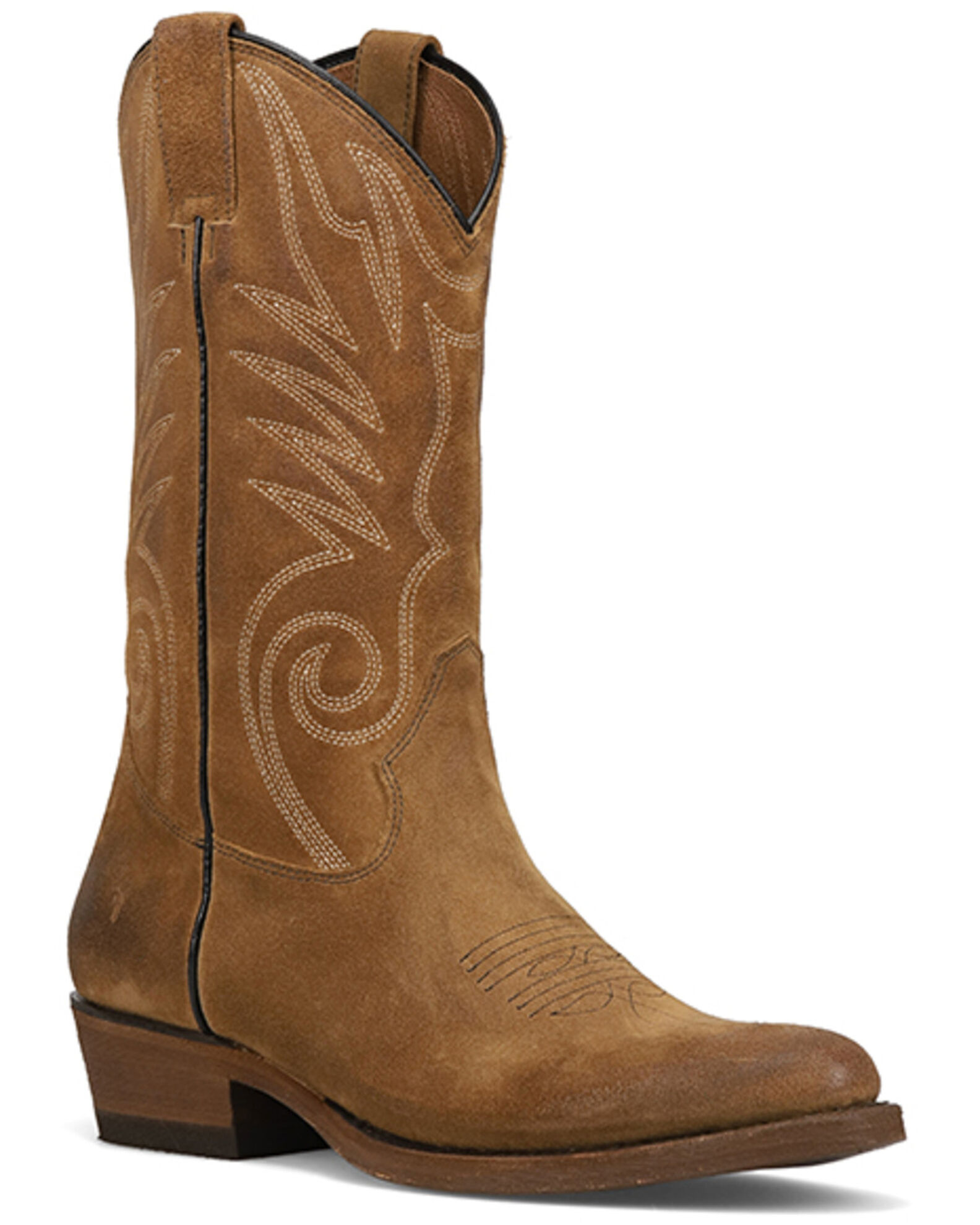 Frye Men s Grady Suede Short Western Boots Medium Toe Sheplers