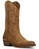 Image #1 - Frye Men's Grady Suede Short Western Boots - Round Toe, Mushroom, hi-res