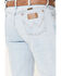 Image #4 - Wrangler Men's Active Flex Bleach Light Wash Slim Fit Cowboy Cut Jeans, Blue, hi-res