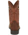 Image #5 - Justin Men's Bowline Western Boots - Broad Square Toe, Brown, hi-res