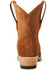 Image #5 - Lane Women's Emma Jane Suede Western Booties - Snip Toe, Black, hi-res