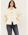 Image #1 - Levi's Women's 90's Corduroy Sherpa Trucker Jacket, Ivory, hi-res