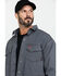 Image #5 - Ariat Men's FR Rig Shirt Work Jacket - Big, Grey, hi-res