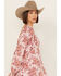 Image #2 - Free People Women's Jaymes Floral Print Long Sleeve Midi Dress, Light Purple, hi-res
