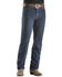 Image #2 - Wrangler Men's 13MWZ Jeans Cowboy Cut Original Fit Prewashed Jeans, Dark Stone, hi-res