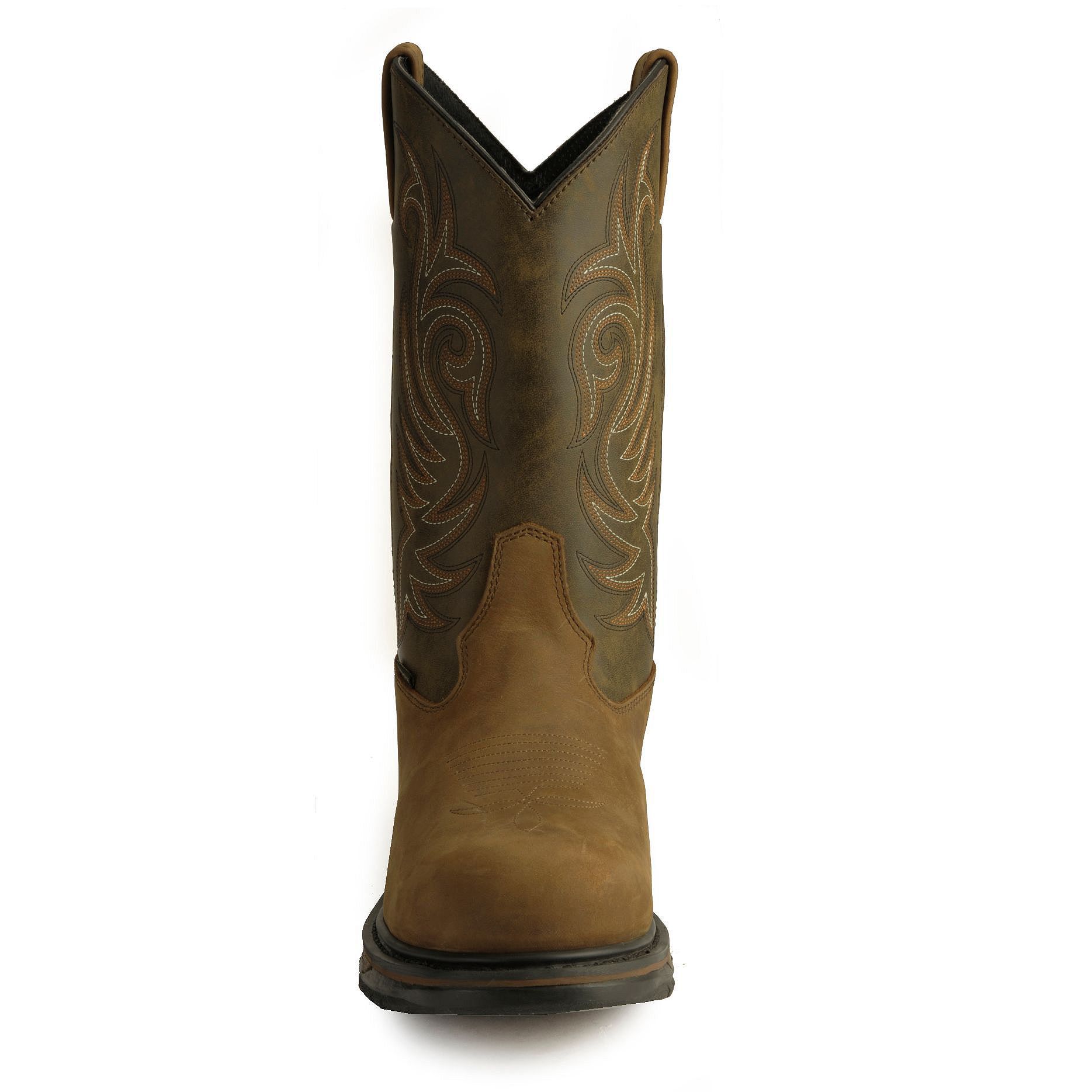 steel toe western cowboy boots