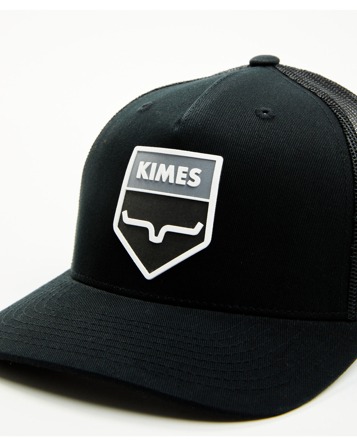 Image #2 - Kimes Ranch Men's Wedge Mesh Back Ball Cap, Black, hi-res