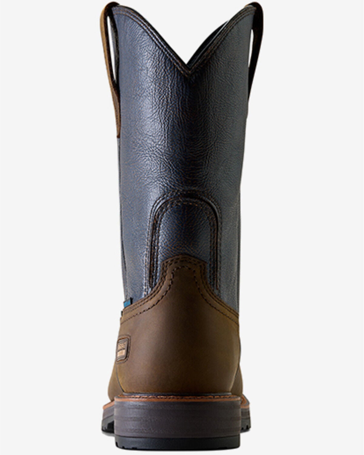 Image #3 - Ariat Men's Activator Patriot Waterproof Pull-On Work Boots - Steel Toe, Brown, hi-res