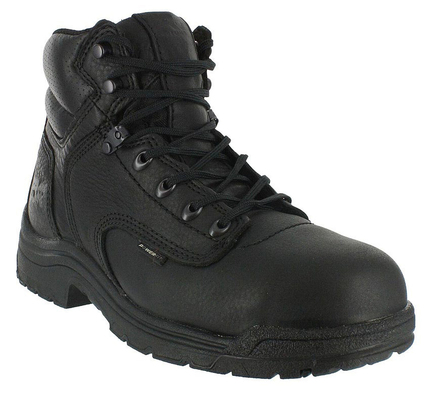 Image #1 - Timberland PRO Men's Titan 6" Work Boots - Alloy Toe, Black, hi-res
