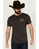 Image #2 - Moonshine Spirit Men's Moonshine Club Short Sleeve Graphic T-Shirt, Charcoal, hi-res