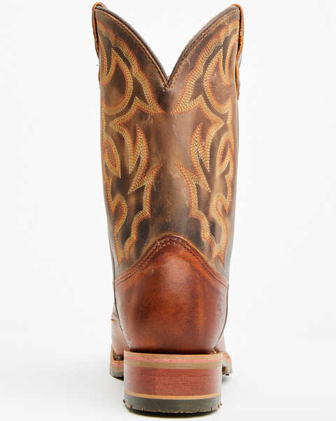 Image #5 - Double H Men's 11" Domestic I.C.E™ Western Performance Boots - Broad Square Toe, Brown, hi-res