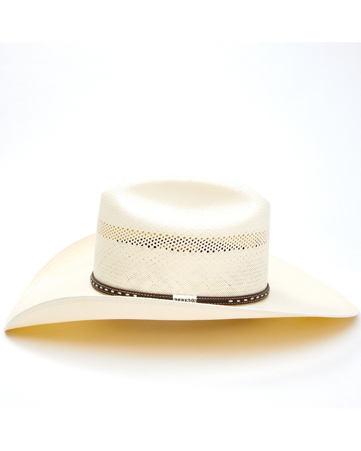 Image #2 - Stetson Crowley 10X Straw Cowboy Hat, Natural, hi-res