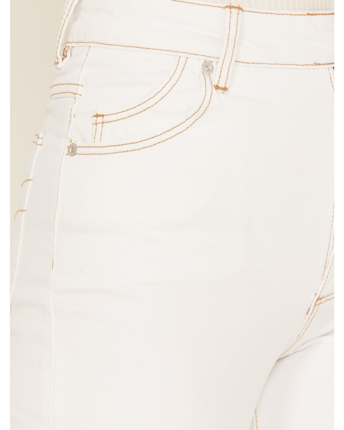 Image #2 - Rolla's Women's High Rise East Coast Ankle Flare Jeans, White, hi-res