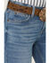Image #2 - Wrangler Retro Women's Eva Medium Wash Mid Rise Mae Stretch Trouser Jeans, Medium Wash, hi-res