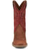 Image #4 - Justin Men's 11" Canter Western Boots - Broad Square Toe, Cognac, hi-res