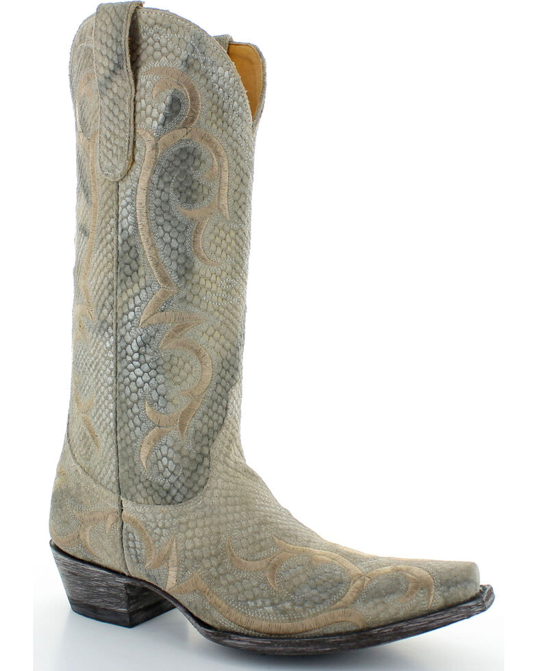 Old Gringo Women's Dolly Cowgirl Boots - Snip Toe , Beige/khaki, hi-res