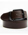 Levi's Men's Reversible Flat Stitched Work Belt, Black/brown, hi-res