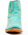 Image #4 - Caborca Silver Women's Katherine Western Booties - Round Toe, Turquoise, hi-res