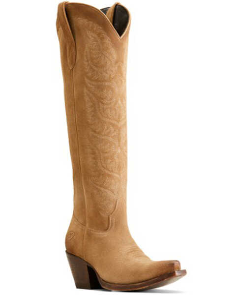 Ariat Women's Laramie StretchFit Western Boots - Snip Toe, Beige, hi-res