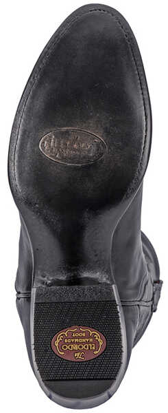 El Dorado Men's Handmade Vanquished Calf Western Boots - Medium Toe, Black, hi-res