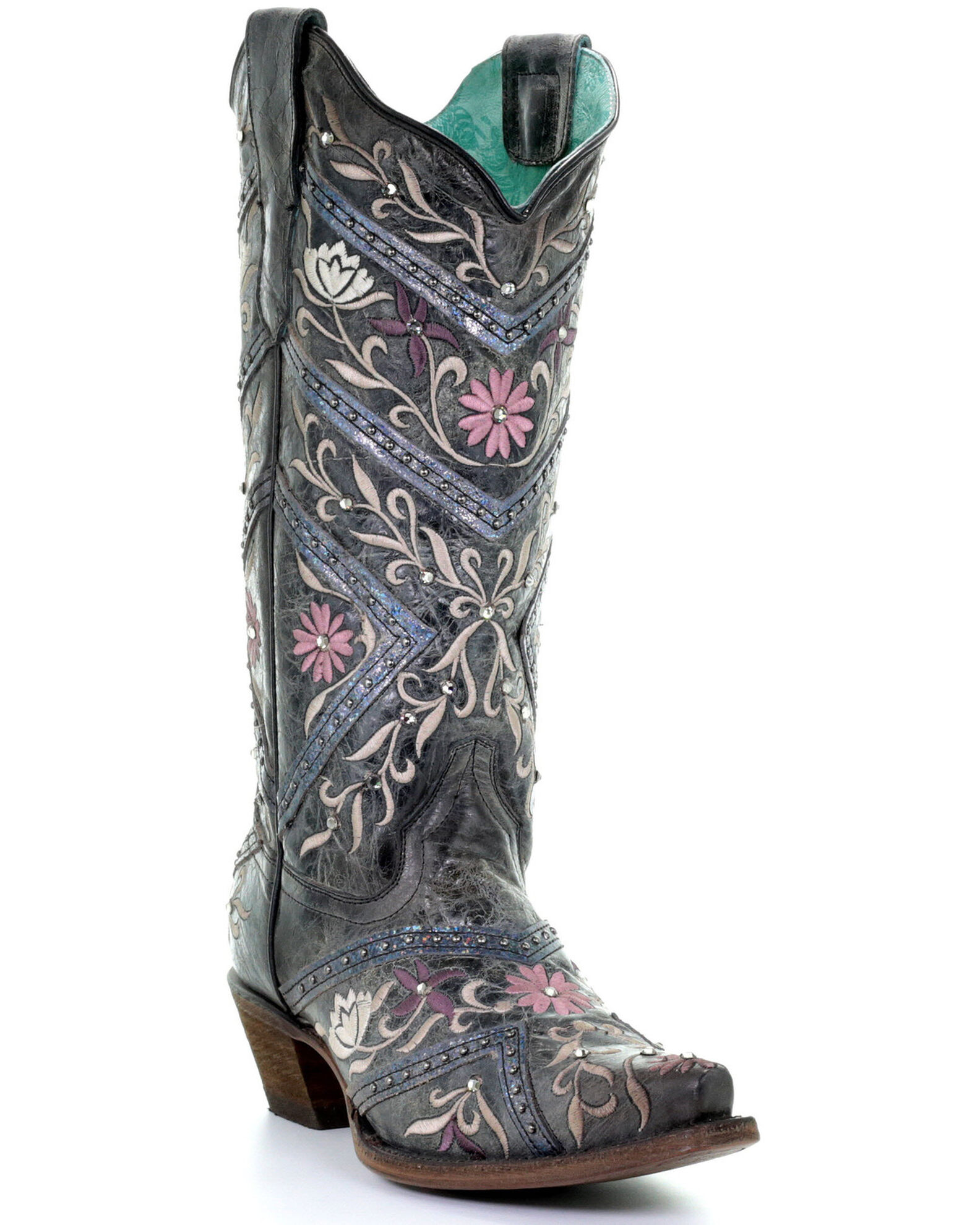 Corral floral embroidered on sale boots