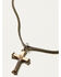 Image #2 - M & F Western Men's Antique Silver Twister Cross Necklace, No Color, hi-res