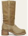 Image #2 - Frye Women's Campus 12R Suede Fashion Boots - Round Toe, Tan, hi-res