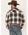 Cody James Men's Cabin Fever Long Sleeve Snap Western Flannel Shirt - Big & Tall, Cream, hi-res