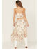 Image #3 - Originality Women's Boot Barn Exclusive Floral Print Lace Midi Skirt, Ivory, hi-res