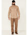 Image #2 - Ariat Men's FR Solid VentTEK Long Sleeve Work Shirt - Tall, Beige/khaki, hi-res