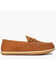 Minnetonka Men's Brown Tomm Slippers - Moc Toe, Brown, hi-res