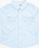 Image #1 - Wrangler Toddler Boys' Check Long Sleeve Pearl Snap Western Shirt , Light Blue, hi-res