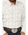 Image #3 - Moonshine Spirit Men's Ethonol Plaid Print Long Sleeve Snap Western Flannel Shirt , Cream, hi-res