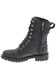 Image #3 - Harley Davidson Women's Balsa Moto Boots - Round Toe, Black, hi-res