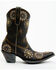 Image #2 - Old Gringo Women's Spider Web Western Boots - Snip Toe, Black/tan, hi-res