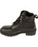 Image #2 - Milwaukee Leather Women's Side Zipper Boots - Round Toe, Black, hi-res