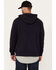 Image #4 - Hawx Men's FR Fleece Hooded Jacket, Navy, hi-res