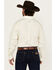 Image #4 - Ariat Men's Wrinkle Free Griffin Geo Print Long Sleeve Button-Down Western Shirt - Tall, Cream, hi-res