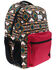 Hooey Recess Southwestern Print Backpack, Red, hi-res